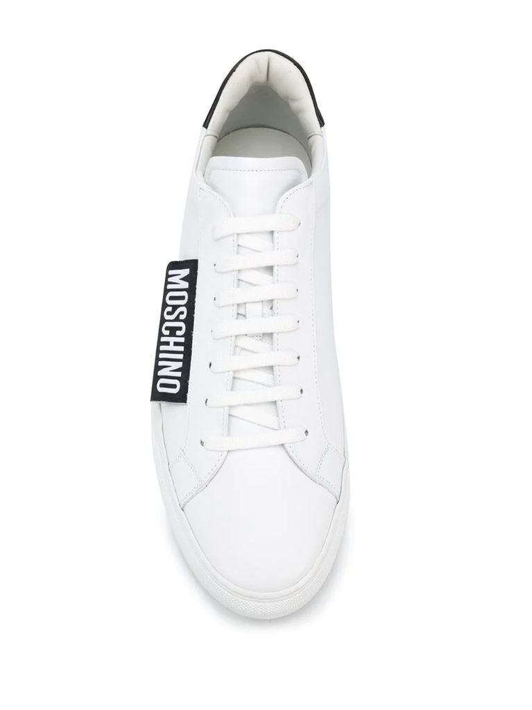 logo patch sneakers