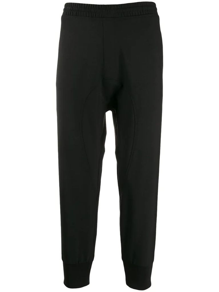 panelled jogging trousers