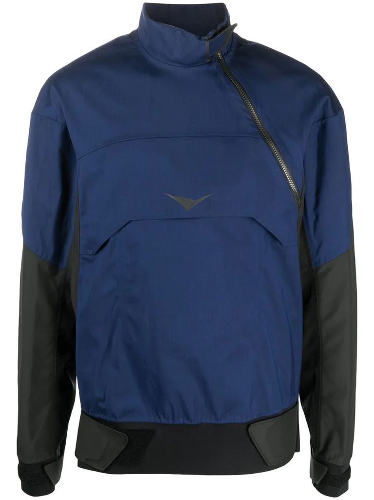 pullover windbreaker jacket