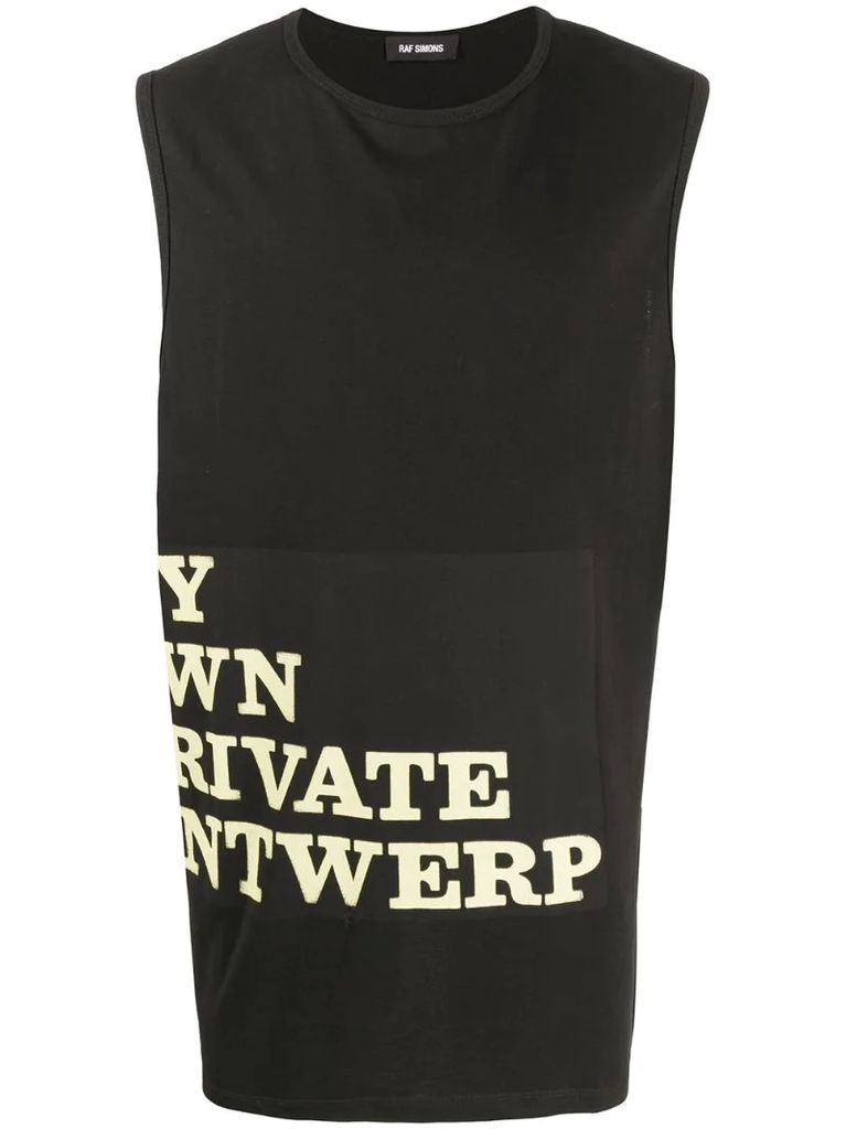 My Own Private Antwerp tank top