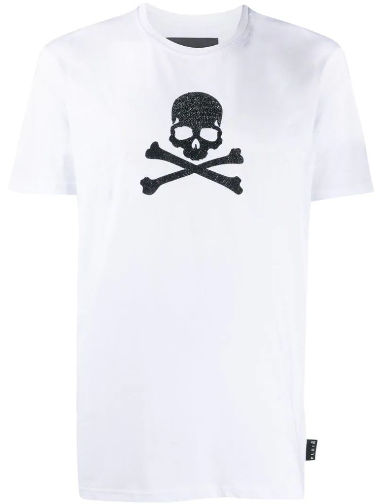 Signature studded skull T-shirt