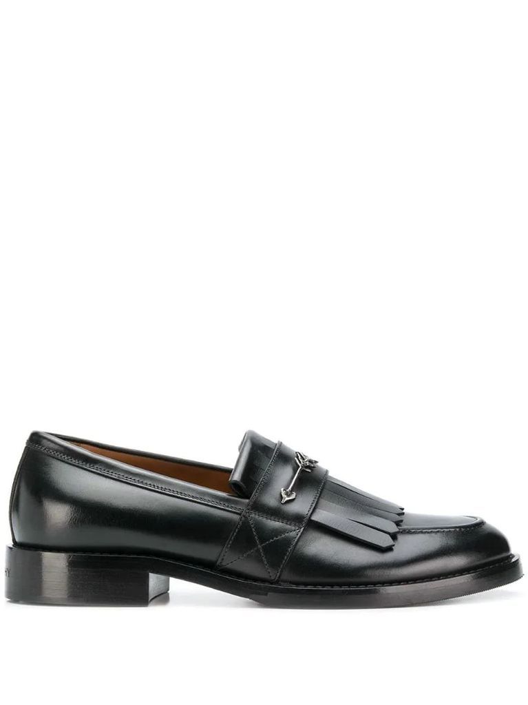 classic fringe loafers