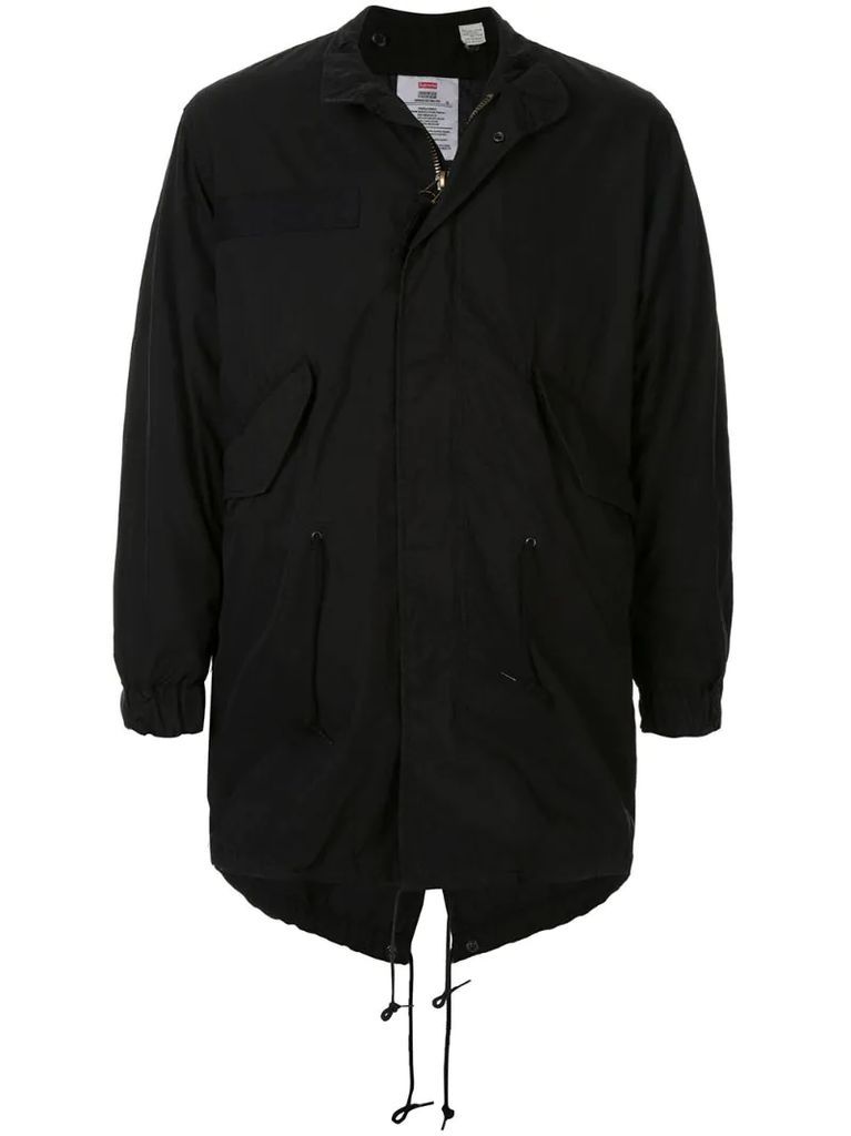 fishtail parka jacket