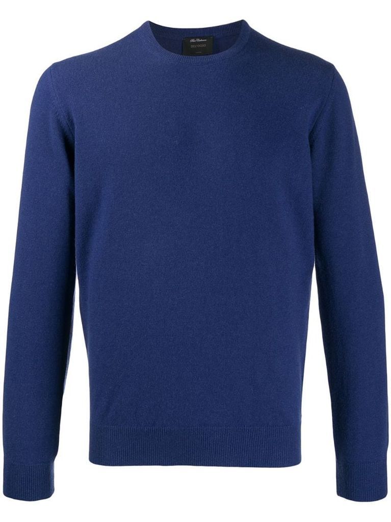 crew-neck cashmere sweater