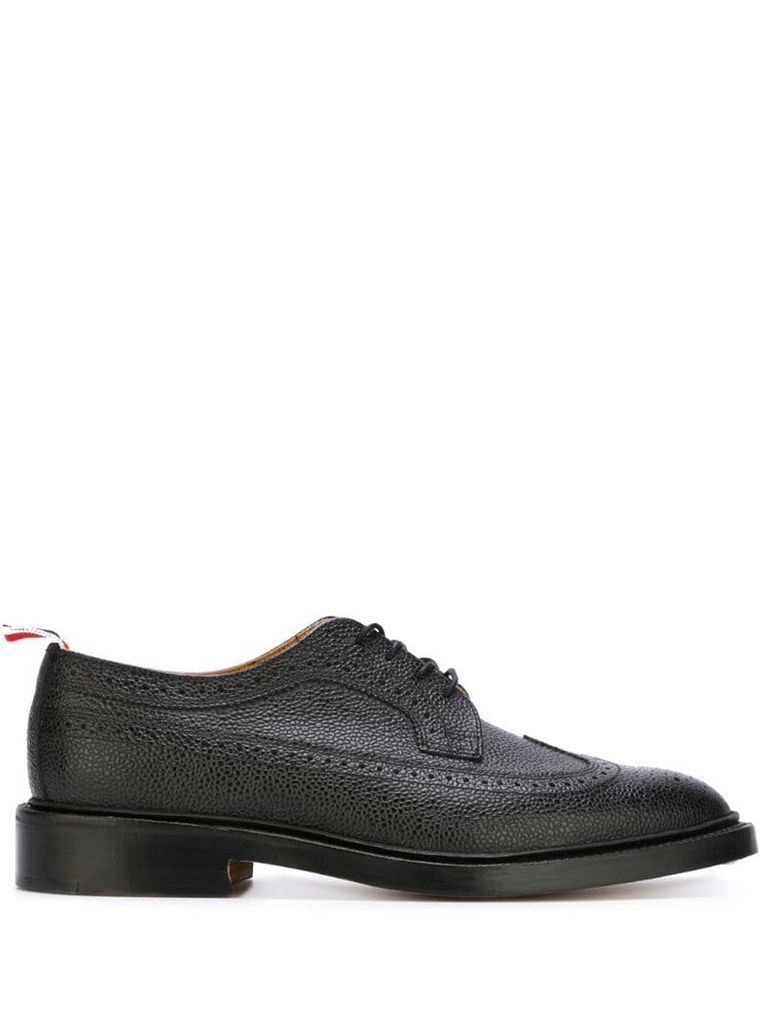 Classic Longwing Brogue with Leather Sole