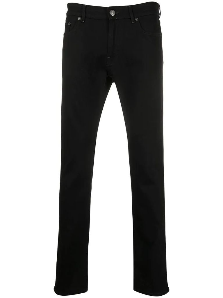 straight-leg trousers