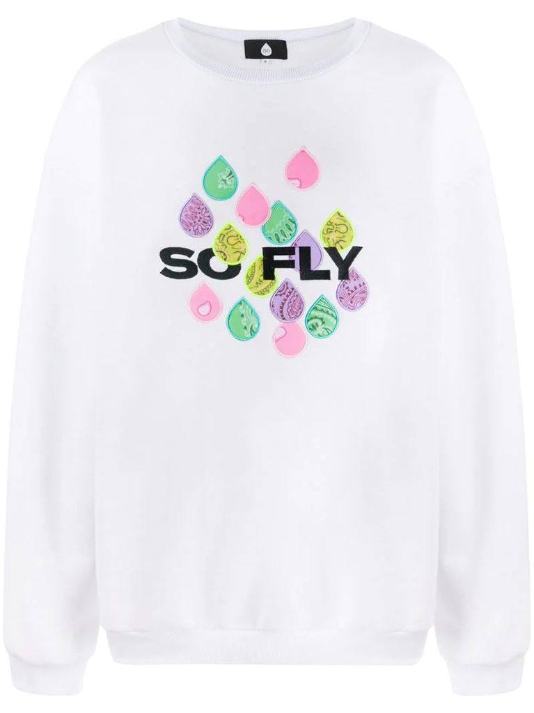 So Fly long-sleeved sweatshirt