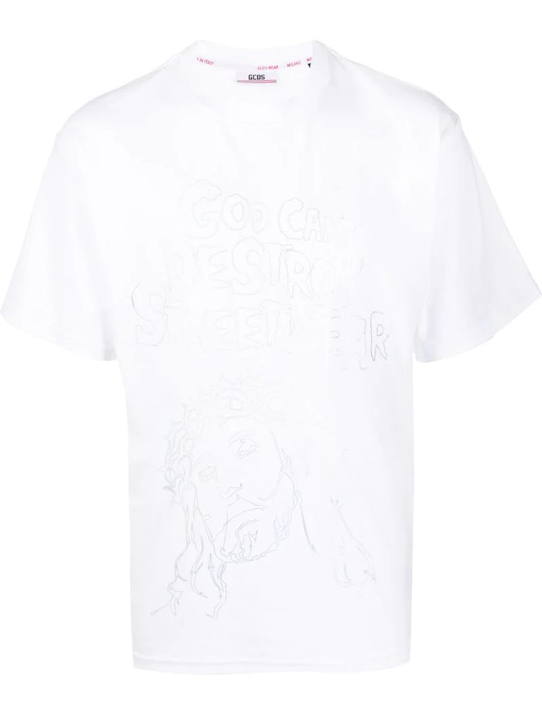 Jesus logo T-shirt