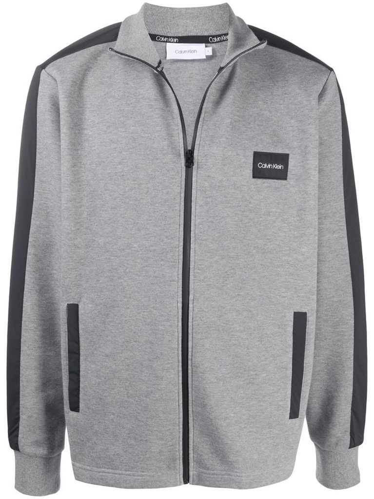 zip front sweatshirt