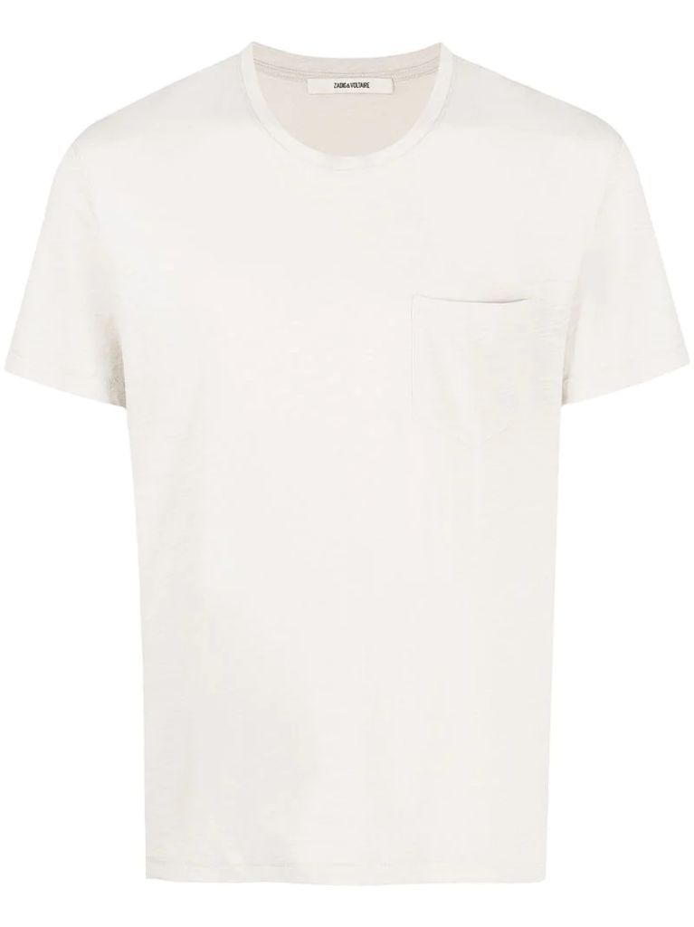 Stockholm patch-pocket T-shirt