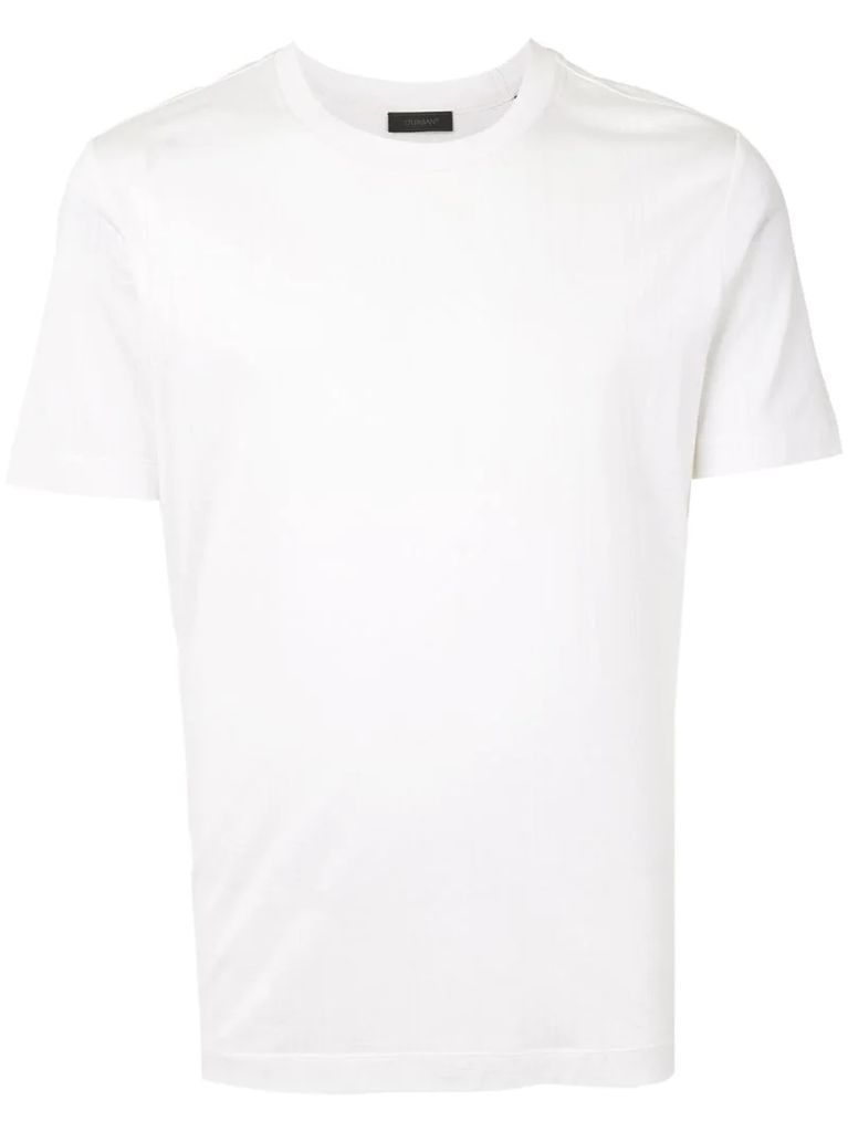 tonal stripe crewneck T-shirt