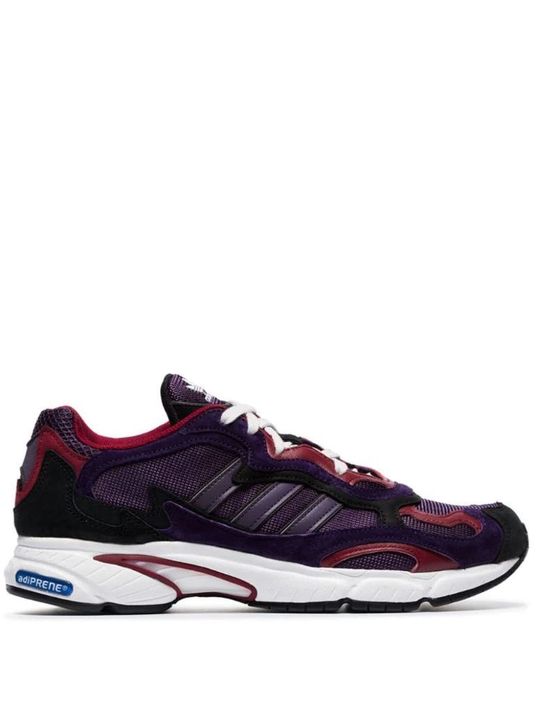 purple Temper Run Subtle 90s leather and suede low-top sneakers