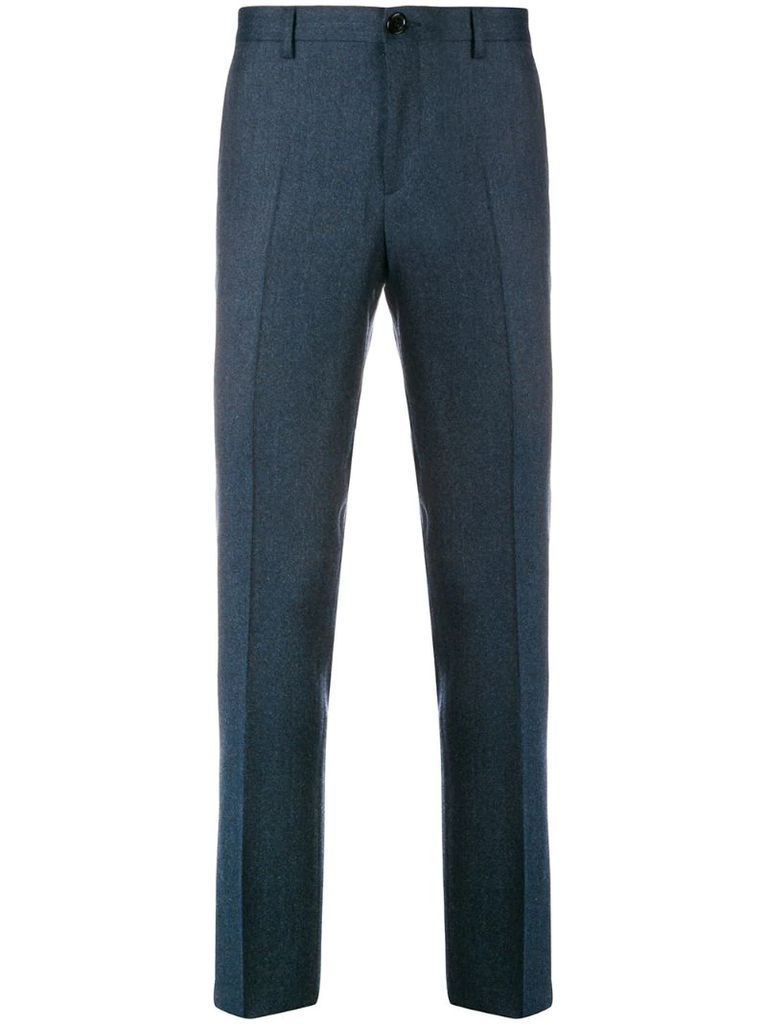 mid-fit tailored trousers