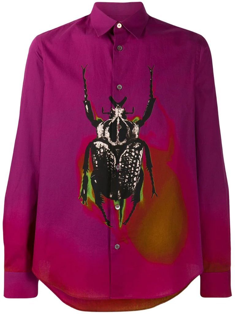 beetle print shirt