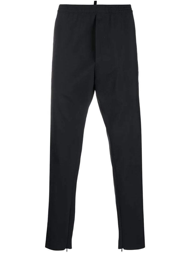 logo band pull-on trousers