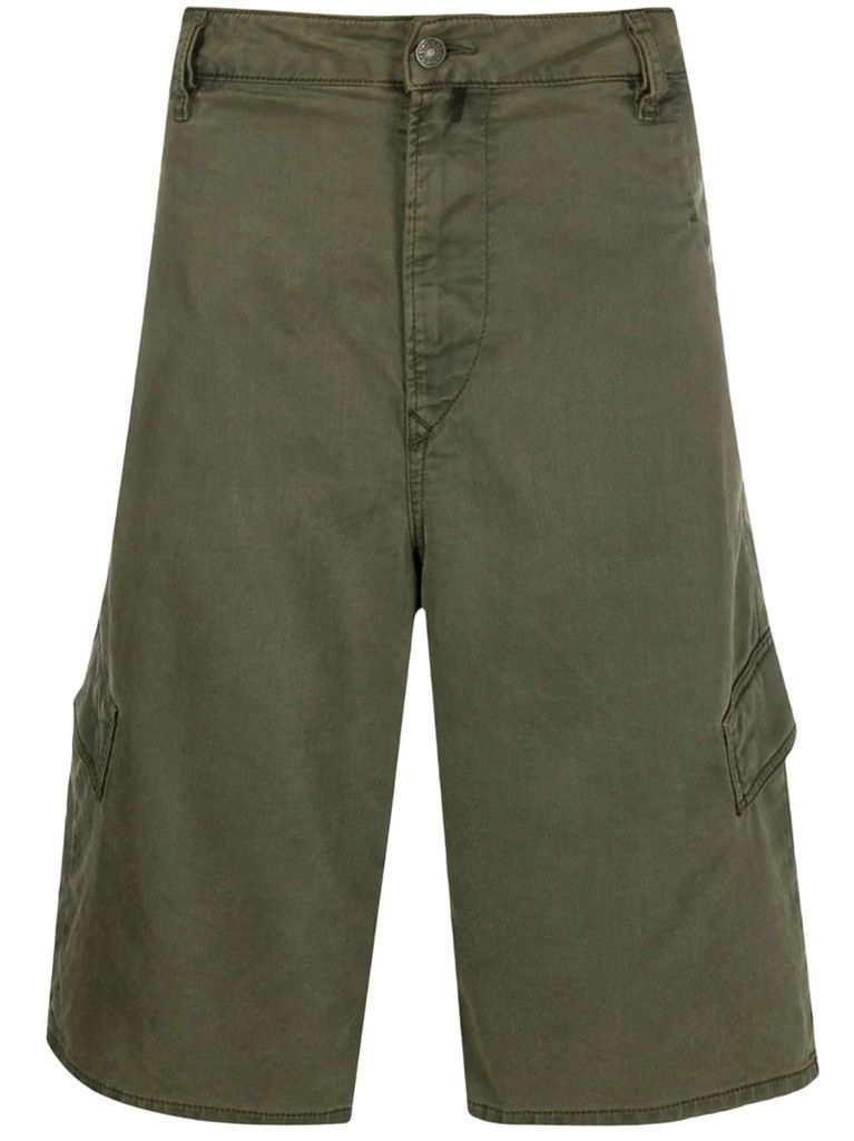 D-Krett wide-leg cargo shorts