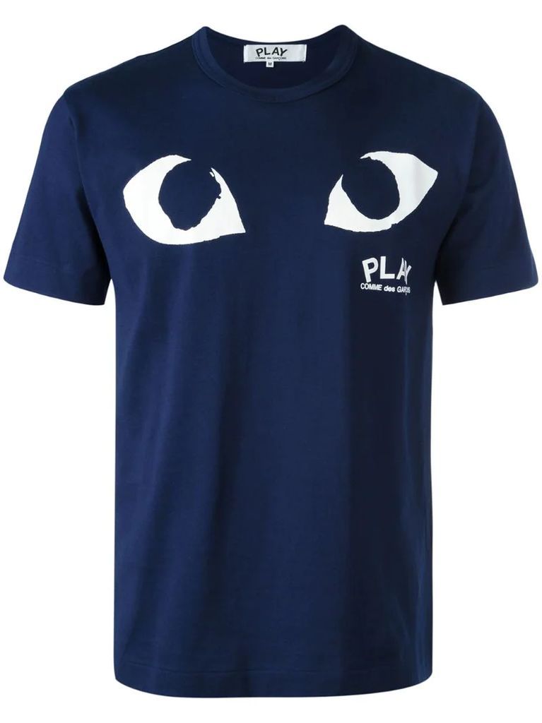 eye print T-shirt