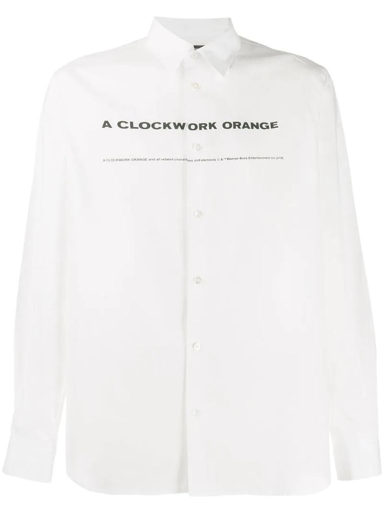 A Clockwork Orange print shirt