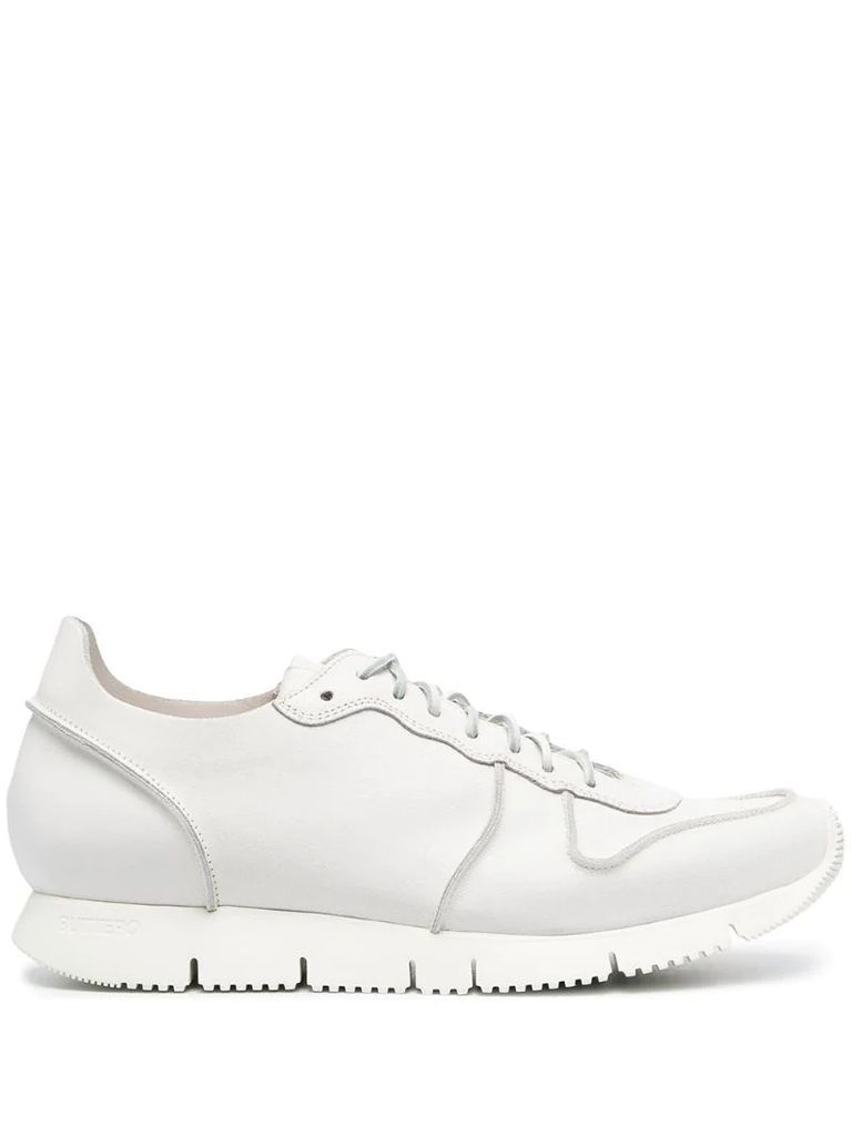 panelled tonal trainers