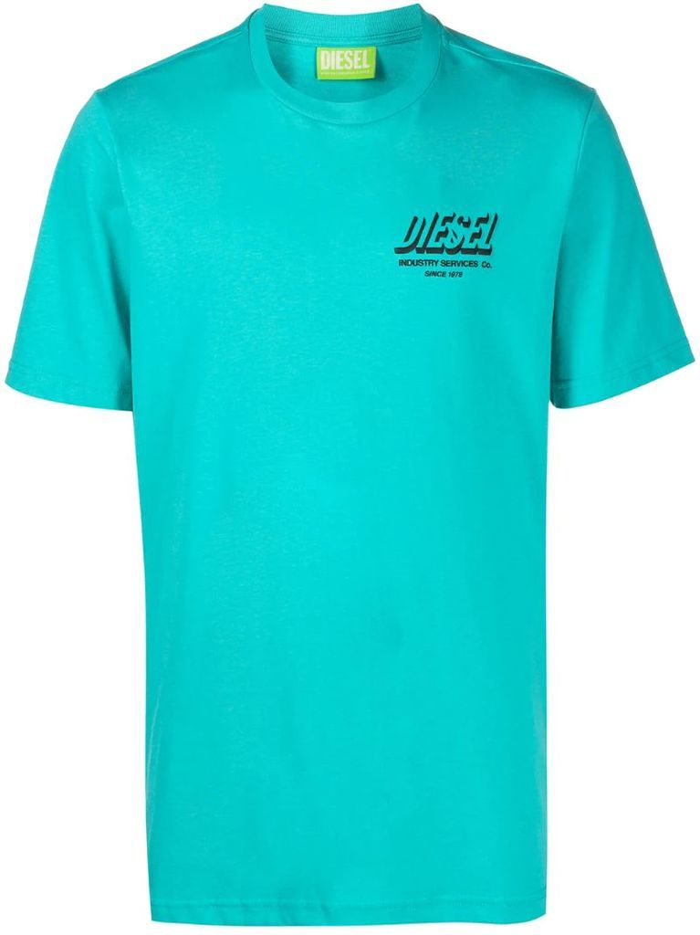 Green Label logo-print T-shirt