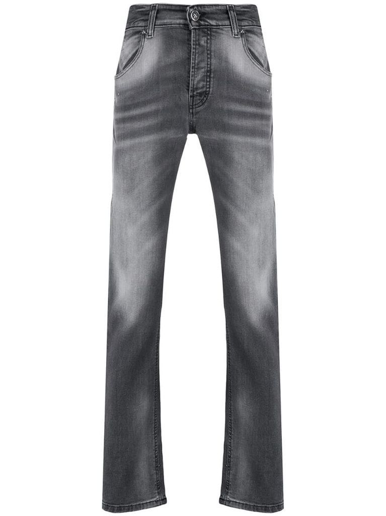 Riomatanza faded-effect jeans