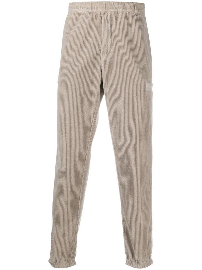corduroy slouch trousers