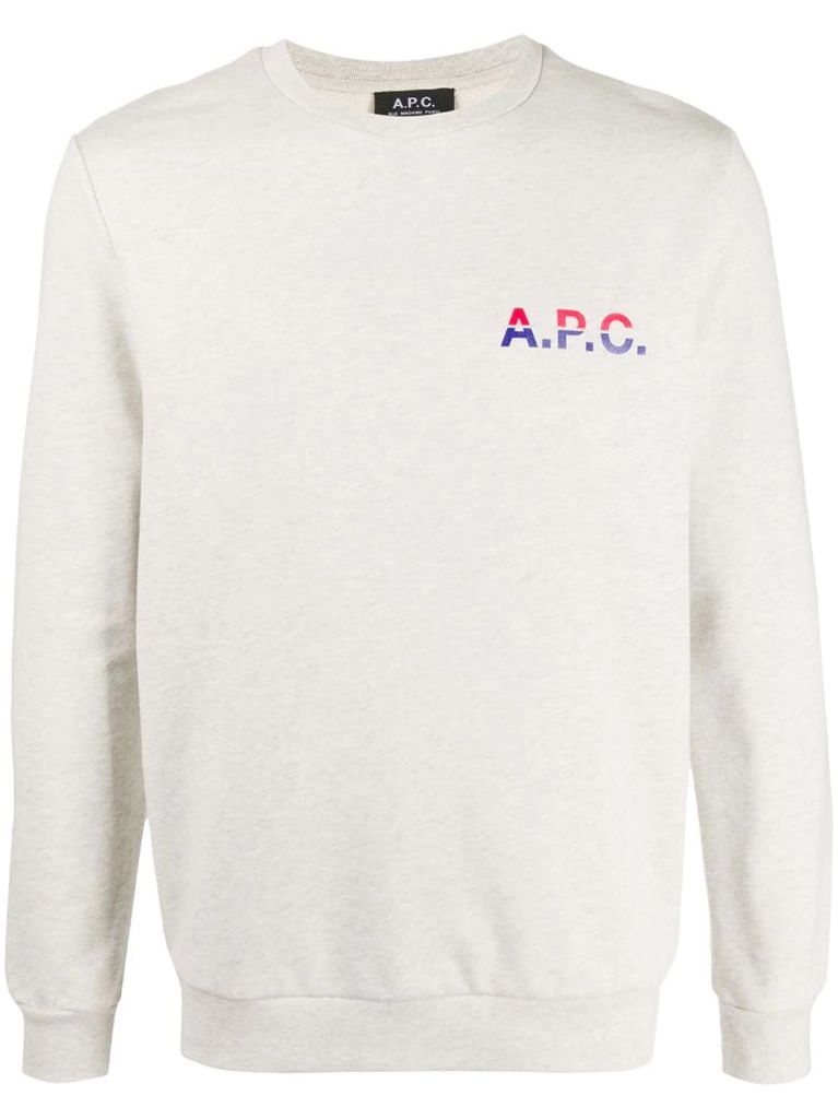 Michel logo-print cotton sweatshirt