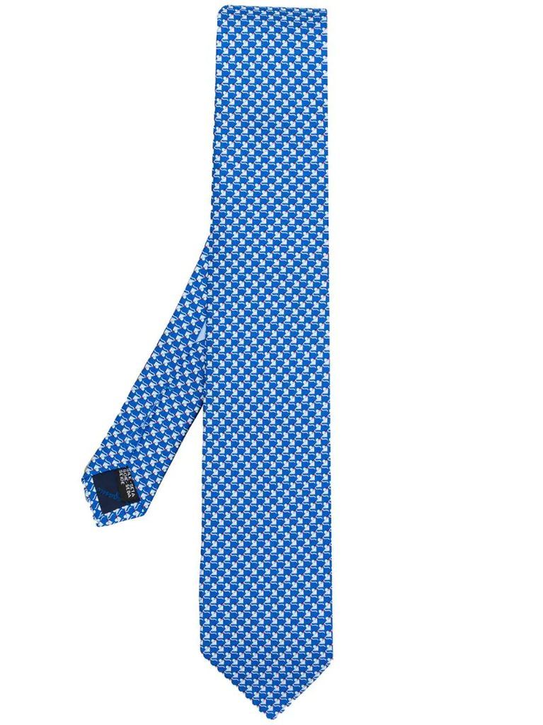 all-over pattern tie