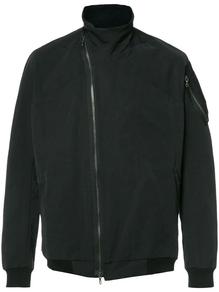 zipped lightweight jacket