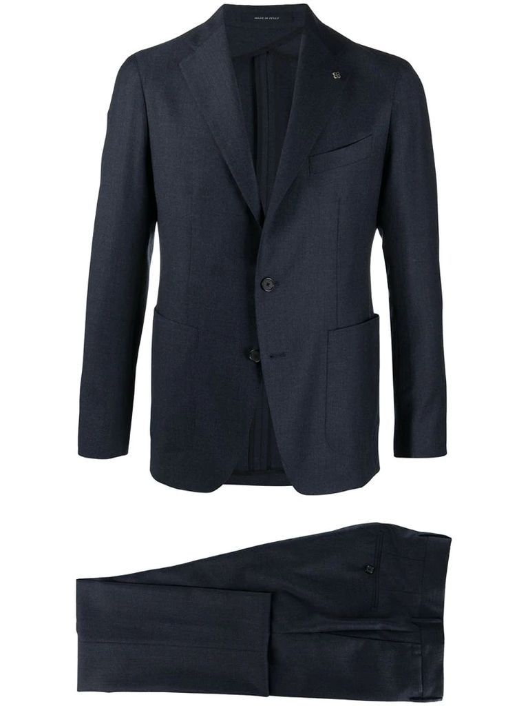 wool two-piece suit