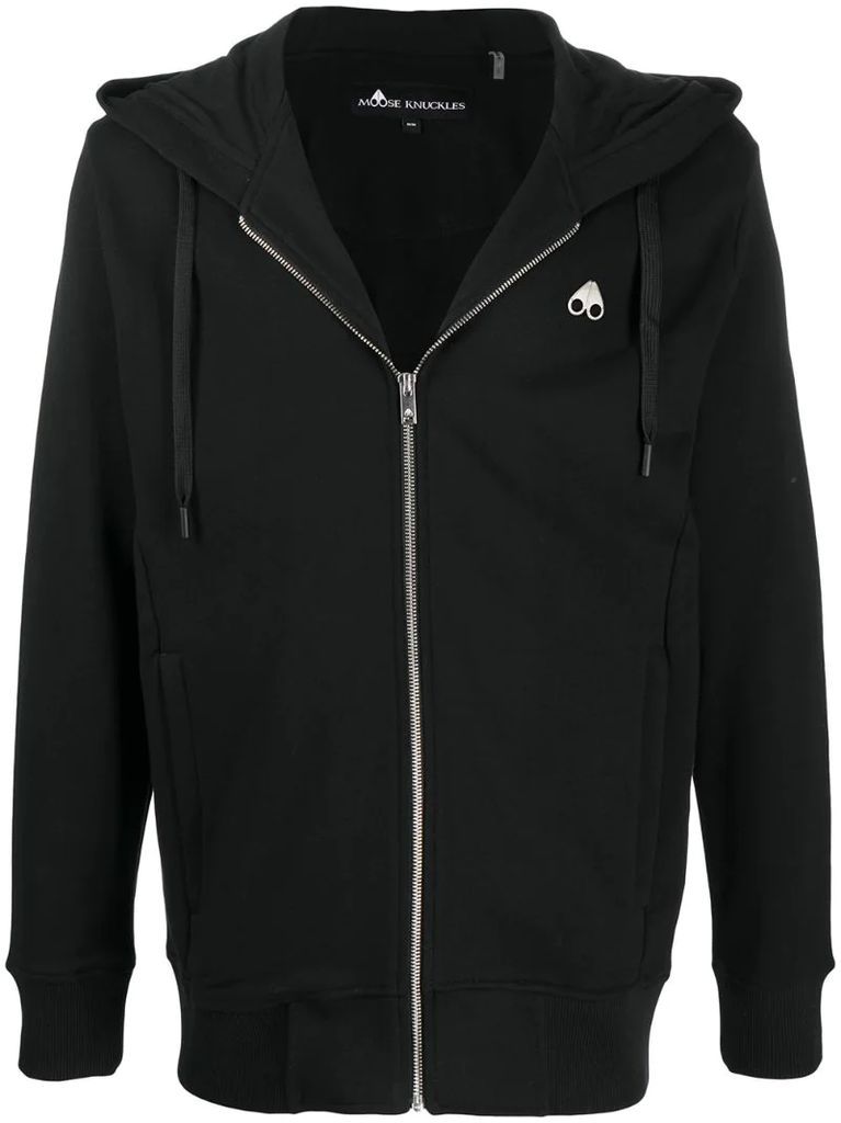 Trafford zip-front hoodie