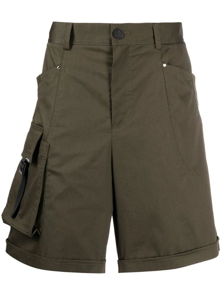 cargo knee-length shorts