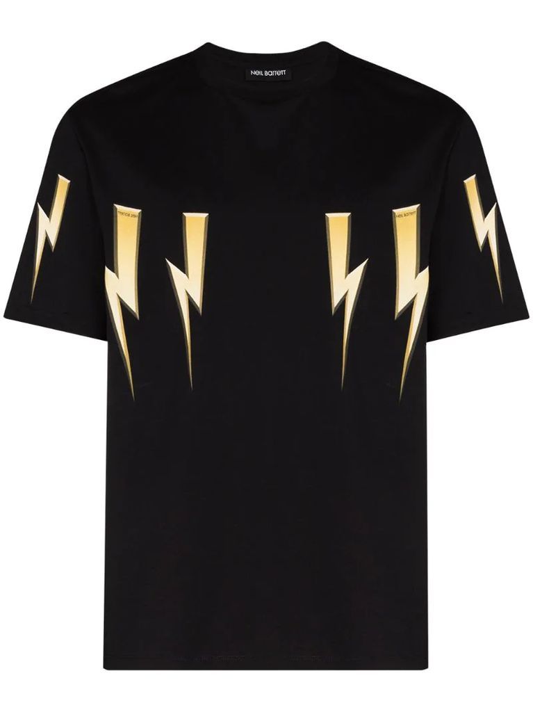 Bolt print T-shirt