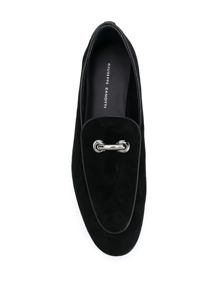 suede 30mm loafers