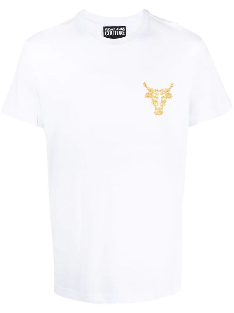 logo print cotton T-shirt