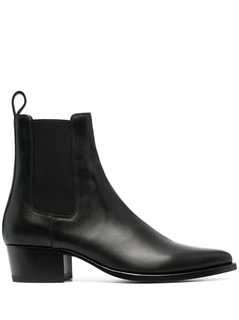 elasticated side-panel boots