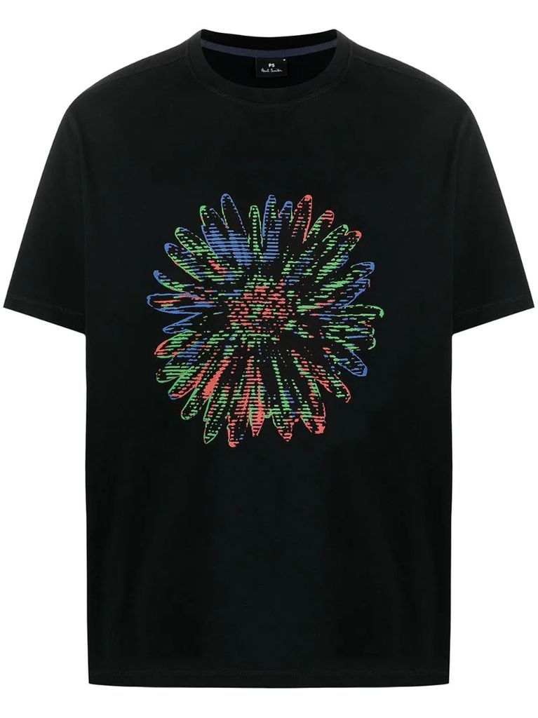 Flower organic cotton T-shirt