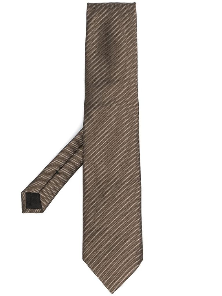 interwoven-design neck tie