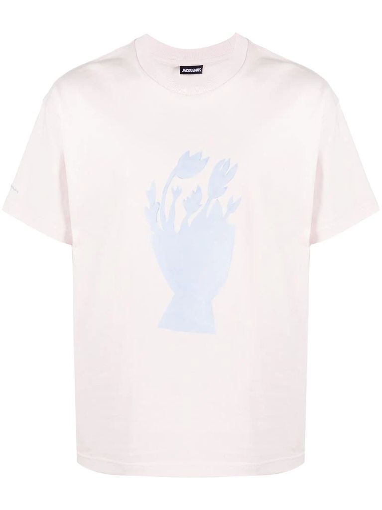 Le Bouquet cotton T-shirt