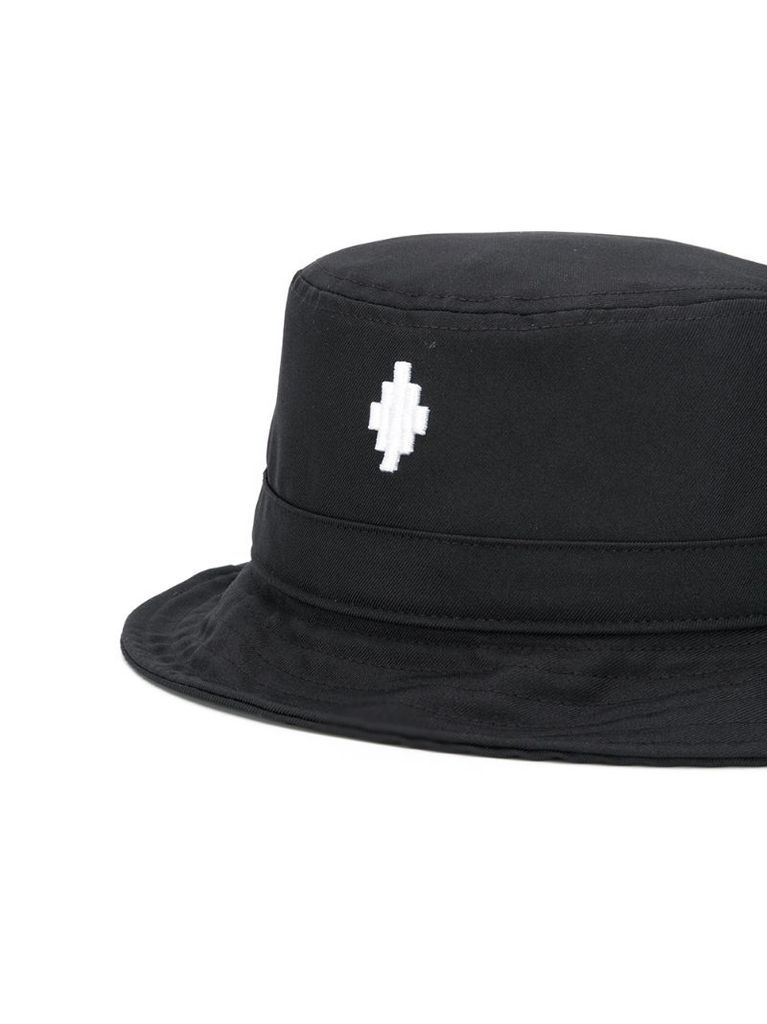 cross logo bucket hat