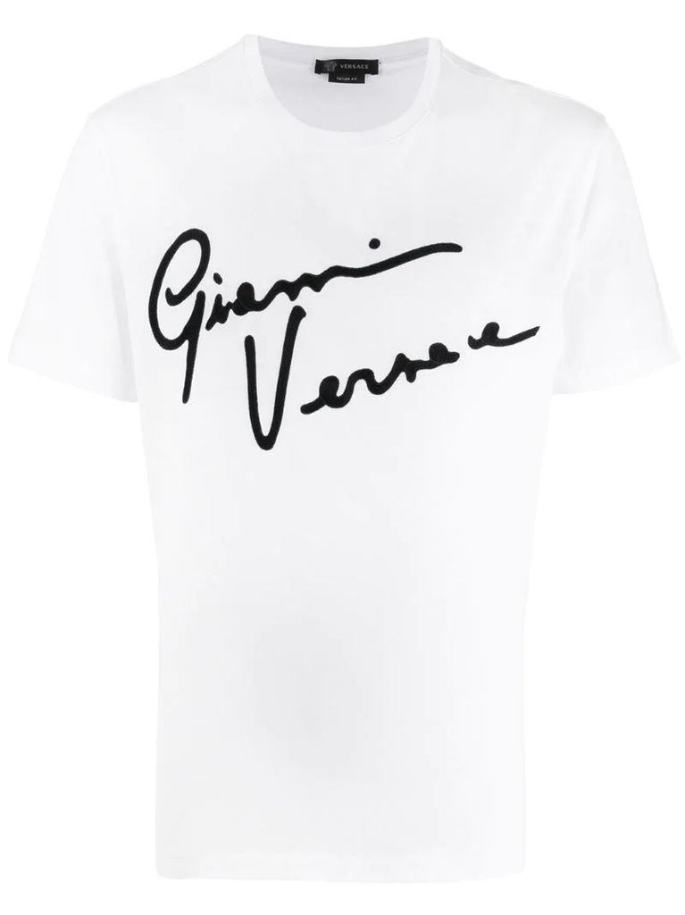 Gianni Versace appliqué T-shirt