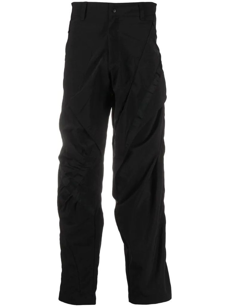 loose fit twisted trousers