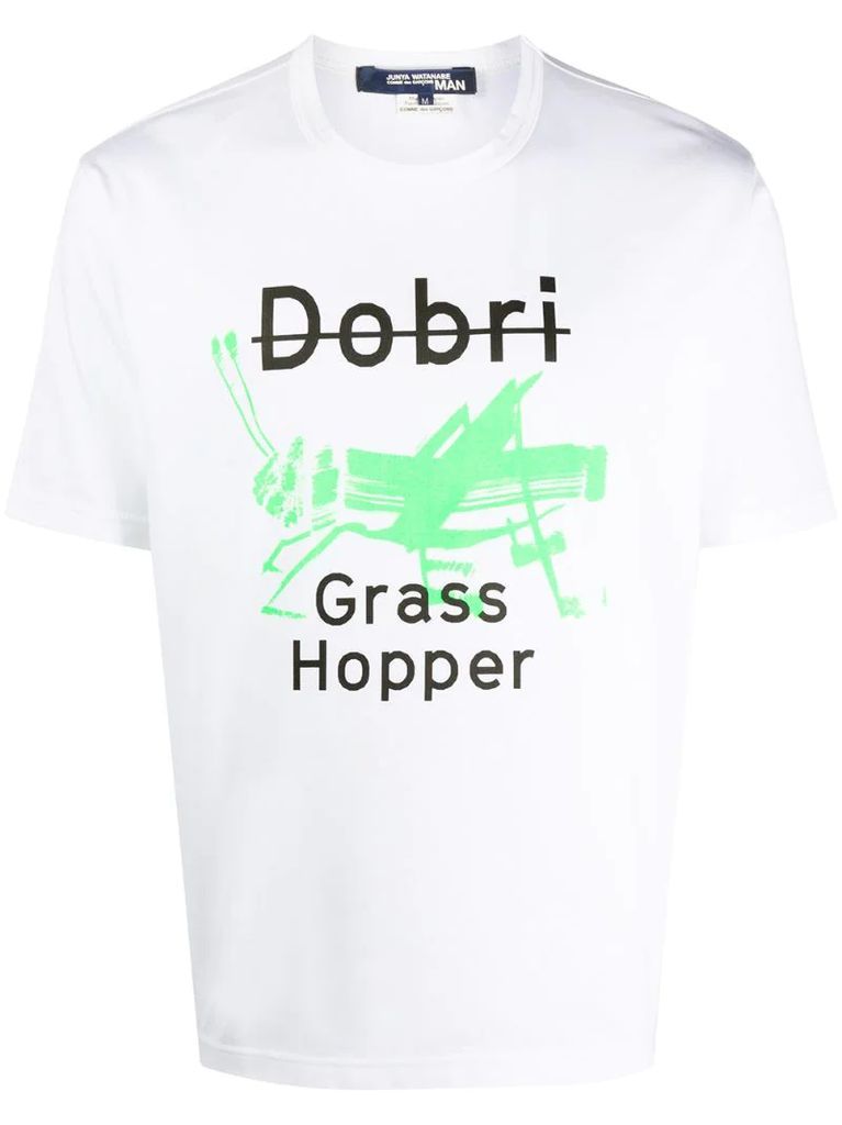 grasshopper print T-shirt