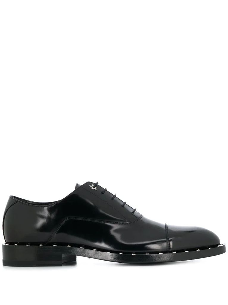 Falcon star-embellished Oxford shoes