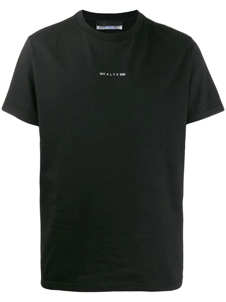 logo print short-sleeve T-shirt