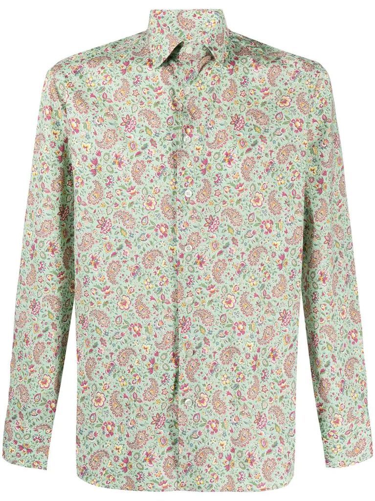 floral paisley shirt