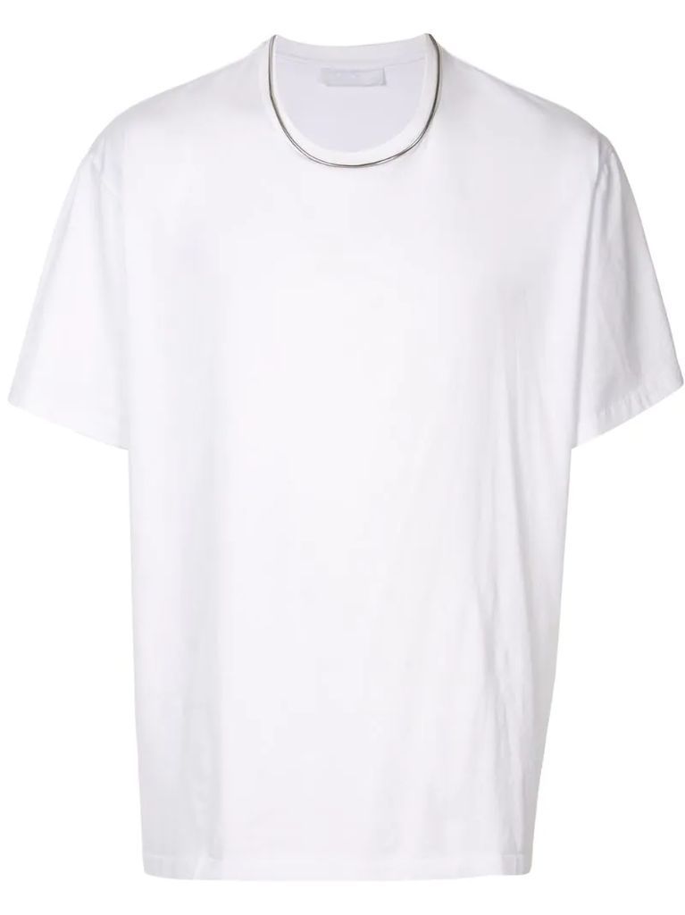 Travel Chain rolled up jersey T-shirt