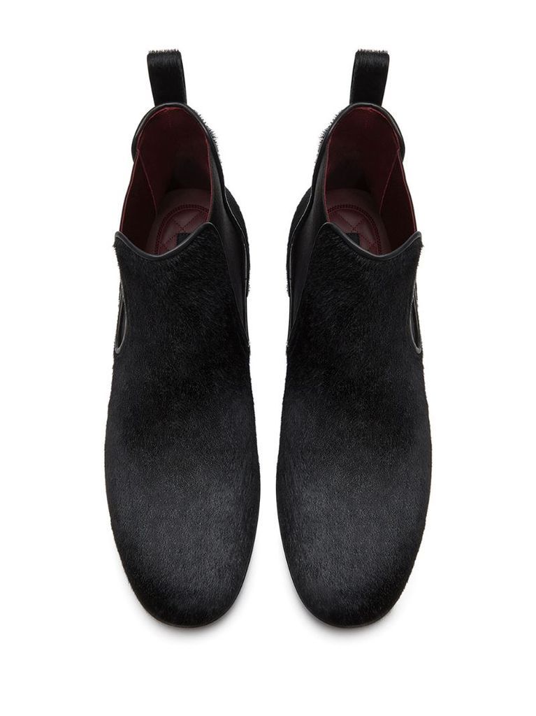 pony-style Chelsea boots