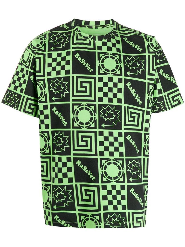 geometric T-shirt