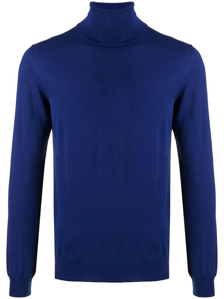 roll-neck jumper